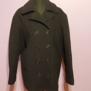 Gap Navy Blue Wool Peacoat - XS